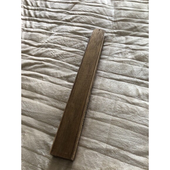 Back To School Teacher Theme Wooden Ruler Wall Decor 20” Folk Art - Picture 7 of 9